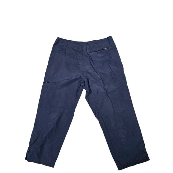 Columbia Women's Cargo Capri Pants - Navy - Size L - Picture 6 of 9
